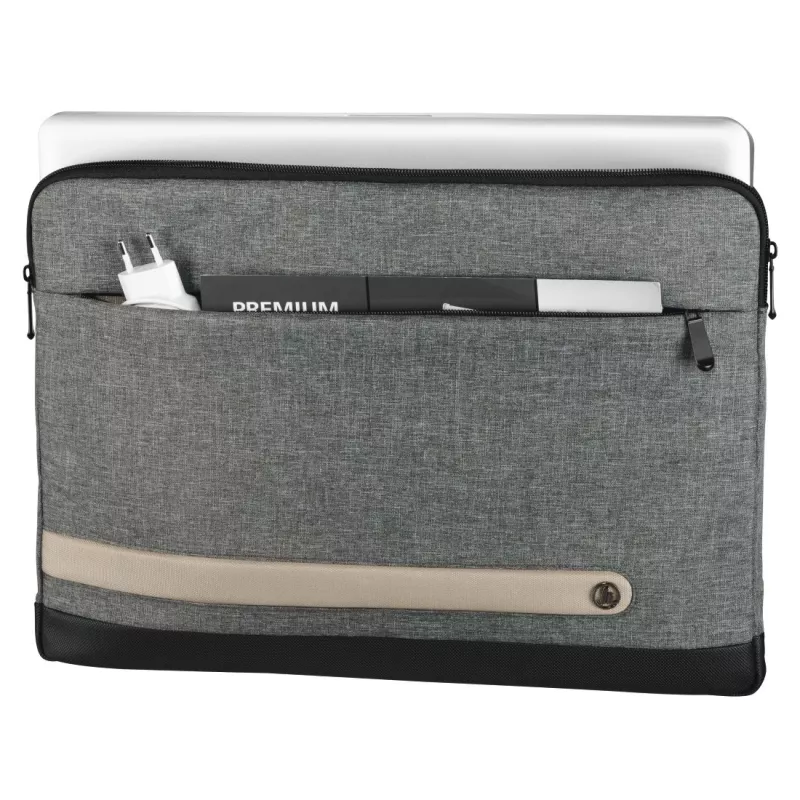 Hama Design Line Terra 15,6 colio (39,6 cm) nešiojamojo kompiuterio dėklas iš perdirbto PET, pilkos spalvos