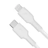 Green Cell PowerStream KABGC07W USB-C ir Lightning kabelis, MFi, Power Delivery, 1 m, 29 W, baltos spalvos