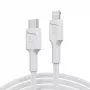 Laidas Green Cell Lightning į USB-C 1 m, 29 W, baltas, duomenų perdavimas 480 Mbps