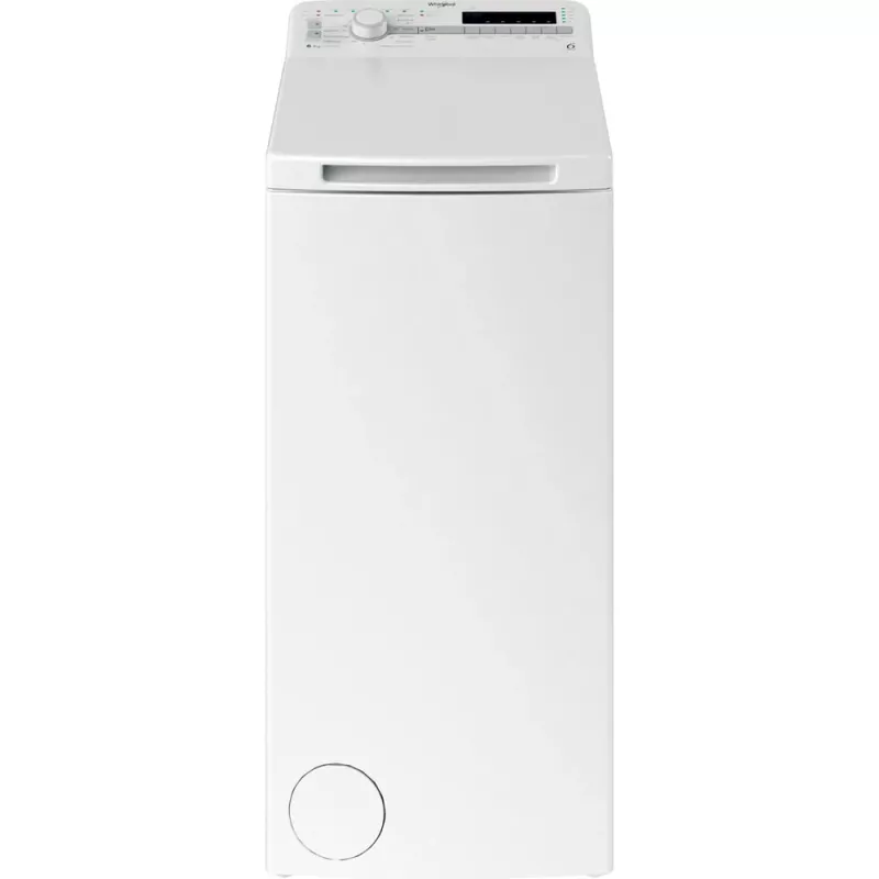 Whirlpool NTDLR 6040S PL/N skalbimo mašina su viršutiniu pakrovimu 6 kg 951 RPM Balta