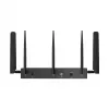 TP-Link Omada 4G+ Cat6 AX3000 Gigabit VPN maršrutizatorius, Wi-Fi 6 (802.11ax), Dual-band (2,4 GHz / 5 GHz), Ethernet LAN, 4G, juodas, stalinis/stiebinis