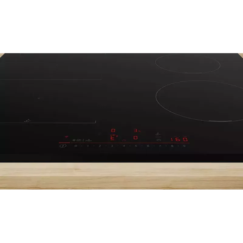 Bosch Serie 6 PVS631HC1E Juoda Įmontuojama 59,2 cm Indukcinė kaitlentė su 4 zonomis