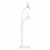 Manhattan antipalvogis stovas planšetei ir iPad, universalus, 360° sukimas, pakreipimas +20° iki -110°, baltas, užrakinamas, planšetėms 7.9–11 colių, aukštis reguliuojamas 790–1190 mm, ištiesiami spaustukai: aukštis 200–246 mm / plotis 129–181 mm, galima 
