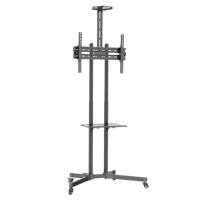 Techly ICA-TR216T TV laikiklis sieninis 177,8 cm (70 col.) juodas