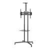 Techly ICA-TR216T TV laikiklis sieninis 177,8 cm (70 col.) juodas