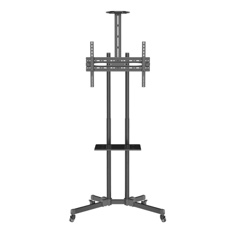 Techly ICA-TR216T TV laikiklis sieninis 177,8 cm (70 col.) juodas