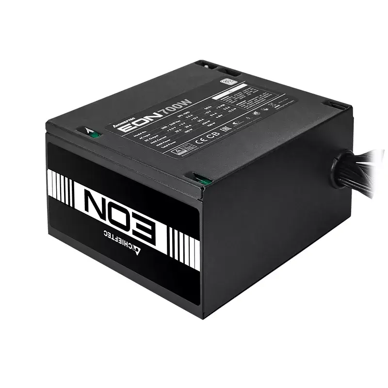 Chieftec EON ZPU-400S maitinimo blokas 400 W 20+4 pin ATX ATX juodas