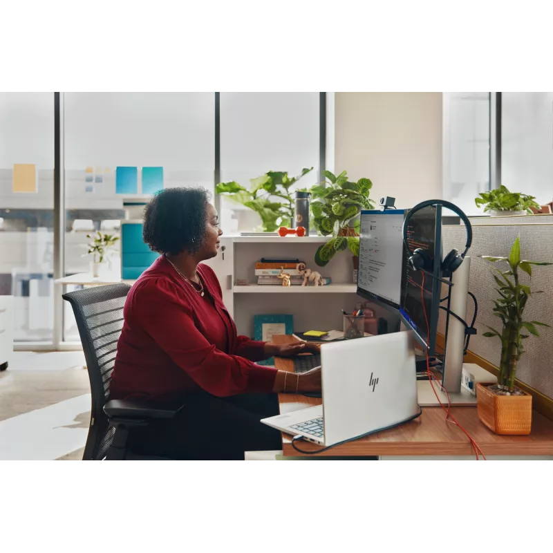 HP Poly Blackwire 3325 Stereo USB-C ausinės su 3,5 mm lizdu ir USB-C/A adapteriu