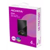 ADATA SE920 4 TB USB Type-C USB4 Gen 3x2 išorinis SSD juodas