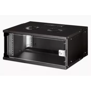 DIGITUS 19IN 4U sieninis montavimo spintos korpusas - SOHO PRO 240 x 540 x 400mm juodas