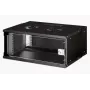 DIGITUS 19IN 4U sieninis montavimo spintos korpusas - SOHO PRO 240 x 540 x 400mm juodas