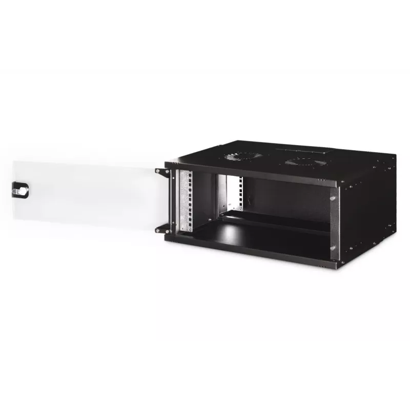 DIGITUS 19IN 4U sieninis montavimo spintos korpusas - SOHO PRO 240 x 540 x 400mm juodas