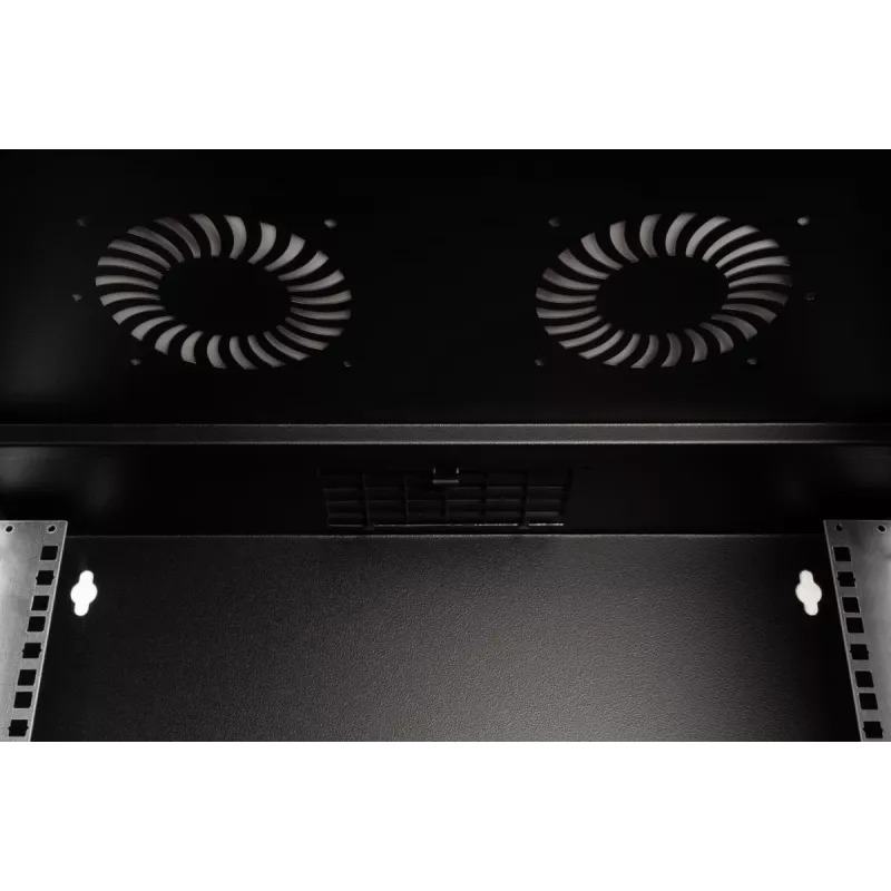 DIGITUS 19 inch 12U sieninis kabinetas - SOHO PRO 595 x 540 x 400 mm juodas