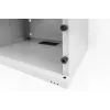 DIGITUS 4U sieninis montavimo kabinetas - SOHO nesurinktas 241x540x400 mm pilno stiklo priekinės durelės pilka