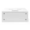 DIGITUS 4U sieninis montavimo kabinetas - SOHO nesurinktas 241x540x400 mm pilno stiklo priekinės durelės pilka