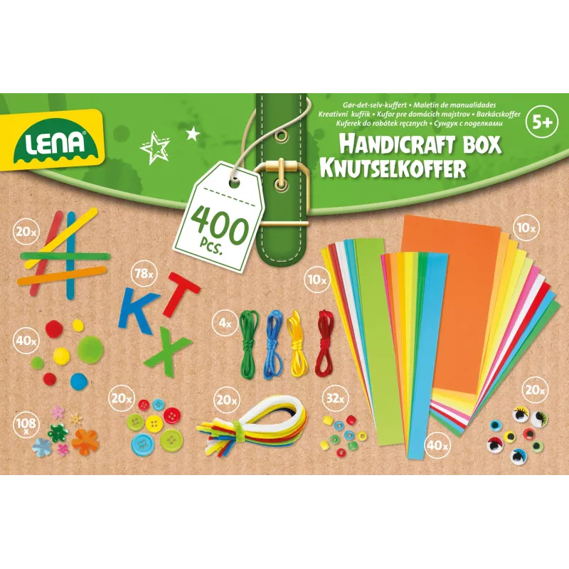 Vaikų kūrybinis rinkinys Lena SM42713 Įvairiaspalvis nuo 5 metų