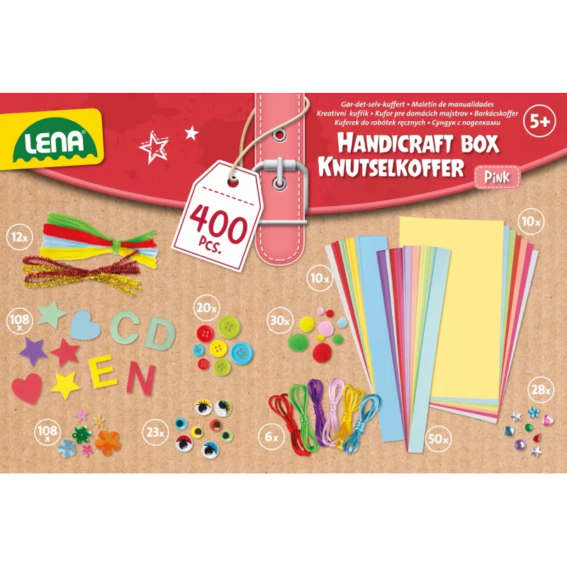 Vaikų kūrybos rinkinys Lena SM42714 Įvairiaspalvis nuo 5 metų