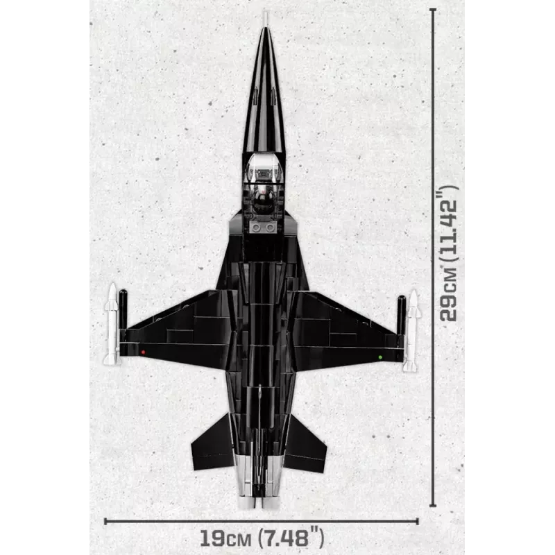 Konstruktorius Cobi Top Gun MiG-28 5859 1:48 mastelio modelio rinkinys, kolekcinis kaladėlių rinkinys