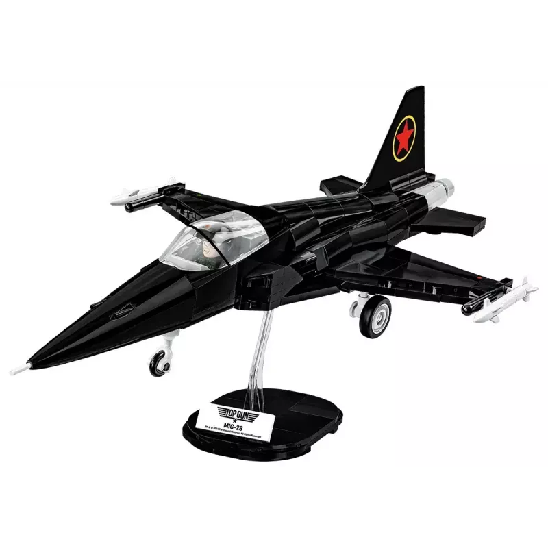 Konstruktorius Cobi Top Gun MiG-28 5859 1:48 mastelio modelio rinkinys, kolekcinis kaladėlių rinkinys