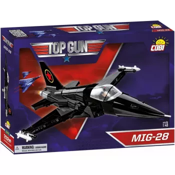 Konstruktorius Cobi Top Gun MiG-28 5859 1:48 mastelio modelio rinkinys, kolekcinis kaladėlių rinkinys