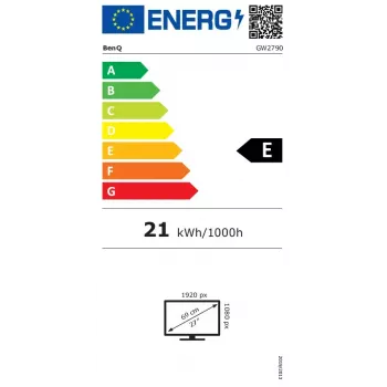 BenQ GW2790 monitor 68.6 cm (27 colių) 1920 x 1080 pikselių Full HD juodas