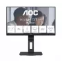 AOC 22E2UMF 21,5 colio (54,6 cm) VA ekranas, 1920 x 1080 Full HD, 75 Hz, 4 ms, HDMI, DisplayPort, VGA, USB šakotuvas, garsiakalbiai, pasukamas (pivot), keičiamo aukščio, juodas