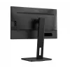 AOC 22E2UMF 21,5 colio (54,6 cm) VA ekranas, 1920 x 1080 Full HD, 75 Hz, 4 ms, HDMI, DisplayPort, VGA, USB šakotuvas, garsiakalbiai, pasukamas (pivot), keičiamo aukščio, juodas