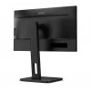 AOC 22E2UMF 21,5 colio (54,6 cm) VA ekranas, 1920 x 1080 Full HD, 75 Hz, 4 ms, HDMI, DisplayPort, VGA, USB šakotuvas, garsiakalbiai, pasukamas (pivot), keičiamo aukščio, juodas