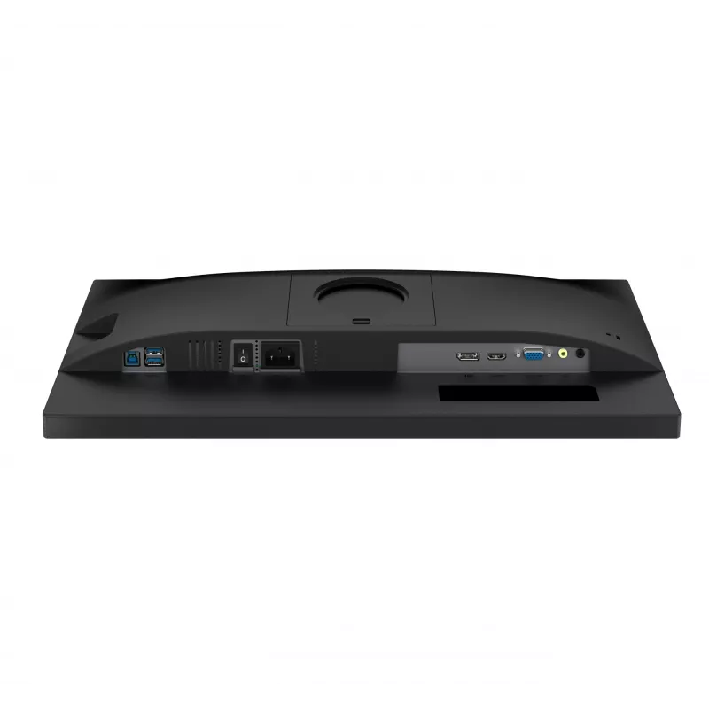 AOC 22E2UMF 21,5 colio (54,6 cm) VA ekranas, 1920 x 1080 Full HD, 75 Hz, 4 ms, HDMI, DisplayPort, VGA, USB šakotuvas, garsiakalbiai, pasukamas (pivot), keičiamo aukščio, juodas