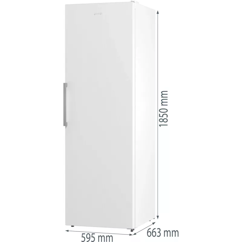 Gorenje R619EEW5 BK070B šaldytuvas, 398 L, SN-N, 38 dB, E, baltas