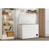 Šaldiklis skryninis Gorenje FH30EAW — 297 L neto, energijos klasė E, laisvai pastatomas, ekranas, baltas