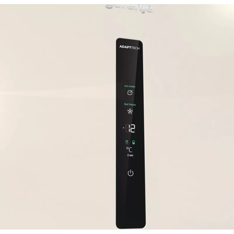Šaldytuvas Gorenje NRK6202AC4 331 L Laisvai pastatomas Dramblio kaulo spalvos