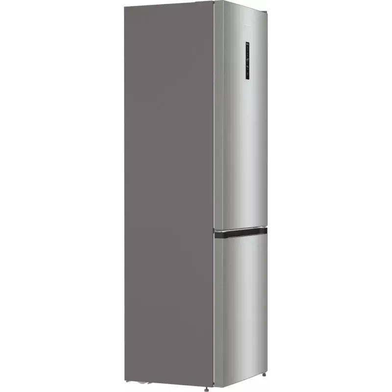 Gorenje NRK620CA2XL4 laisvai pastatomas šaldytuvas su apatiniu šaldikliu, 331 l (235 l + 96 l), No Frost Plus, C energijos klasės, pilkos spalvos
