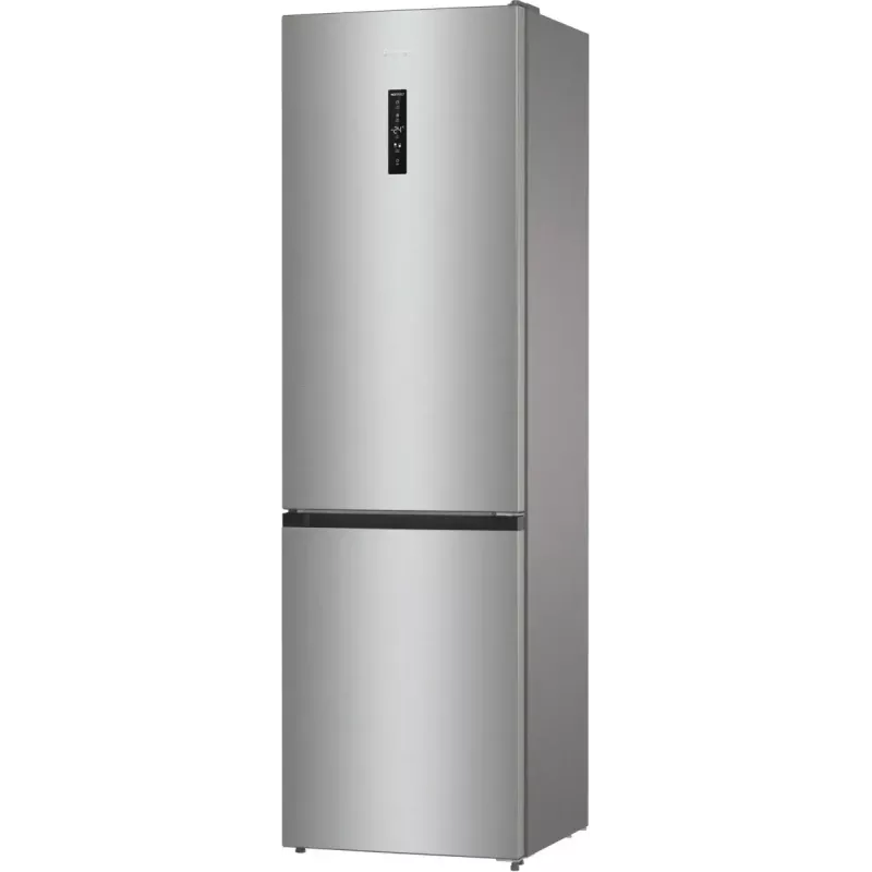 Gorenje NRK620CA2XL4 laisvai pastatomas šaldytuvas su apatiniu šaldikliu, 331 l (235 l + 96 l), No Frost Plus, C energijos klasės, pilkos spalvos