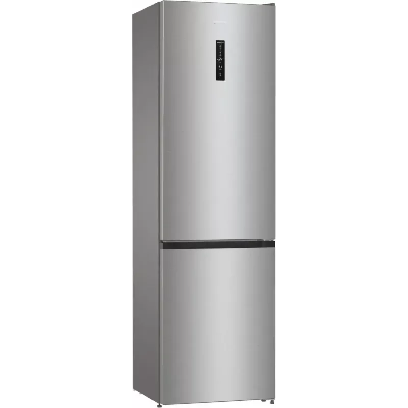 Gorenje NRK620CA2XL4 laisvai pastatomas šaldytuvas su apatiniu šaldikliu, 331 l (235 l + 96 l), No Frost Plus, C energijos klasės, pilkos spalvos