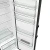 Laisvai pastatomas šaldytuvas Gorenje R619EABK6, 398 L, juodas, LED ekranas, E klasė, 1850×595×663 mm