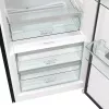 Laisvai pastatomas šaldytuvas Gorenje R619EABK6, 398 L, juodas, LED ekranas, E klasė, 1850×595×663 mm