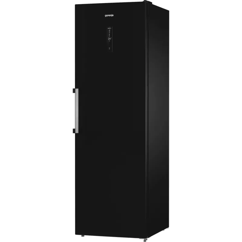 Laisvai pastatomas šaldytuvas Gorenje R619EABK6, 398 L, juodas, LED ekranas, E klasė, 1850×595×663 mm