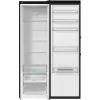 Laisvai pastatomas šaldytuvas Gorenje R619EABK6, 398 L, juodas, LED ekranas, E klasė, 1850×595×663 mm