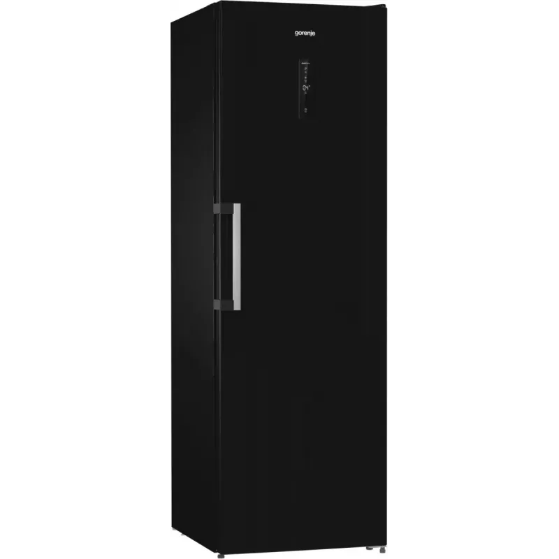 Laisvai pastatomas šaldytuvas Gorenje R619EABK6, 398 L, juodas, LED ekranas, E klasė, 1850×595×663 mm