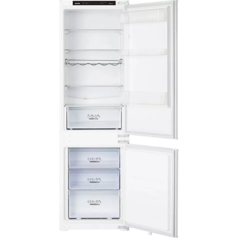 Gorenje NRKI418EP1 BE Šaldytuvas-šaldiklis, 246 L, No Frost, N-ST, 3 kg/24h, E, Baltas