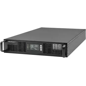 Nepertraukiamo maitinimo šaltinis QOLTEC 52286 2 kVA (2000 W) PF 1.0, montuojamas į stelažą