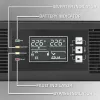 Qoltec 52286 spintinis UPS 2 kVA (2000 W), galios koeficientas 1,0, montuojamas į spintą