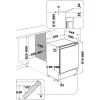 Whirlpool WBUFZ011 šaldiklis po stalviršiu 91 L