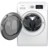 Whirlpool FFWDD 1076258 SV EE skalbyklė su džiovinimo funkcija, laisvai pastatoma, priekinio pakrovimo, balta