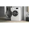 Whirlpool FFWDD 1076258 SV EE skalbyklė su džiovinimo funkcija, laisvai pastatoma, priekinio pakrovimo, balta