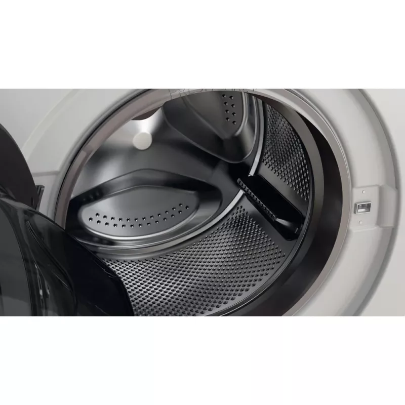 Whirlpool FFWDD 1076258 SV EE skalbyklė su džiovinimo funkcija, laisvai pastatoma, priekinio pakrovimo, balta