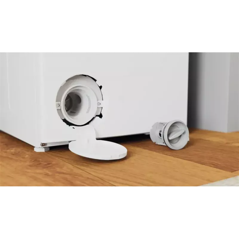 Skalbimo mašina su viršutiniu pakrovimu Indesit BTW L60400 EE/N — 6 kg, 1000 aps./min, 400×600×900 mm, balta