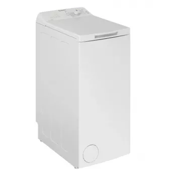 Skalbimo mašina su viršutiniu pakrovimu Indesit BTW L60400 EE/N — 6 kg, 1000 aps./min, 400×600×900 mm, balta