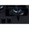 Whirlpool AKWL 728/NB Juoda įmontuojama dujinė kaitlentė 75 cm 5 zonų
